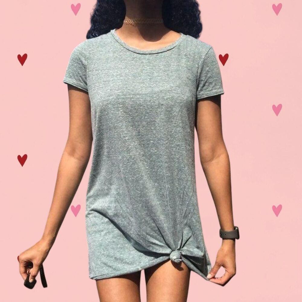 Grey Shirt Dress